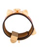 Hermès Leather Collier De Chien Wrap Bracelet