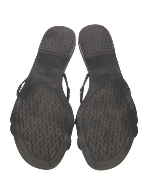 Hermès Rivage Chaîne d'Ancre Insignia Rubber Slides