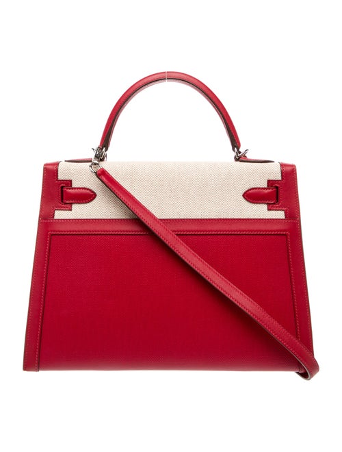 Hermès Toile H Berline Kelly Sellier II 32