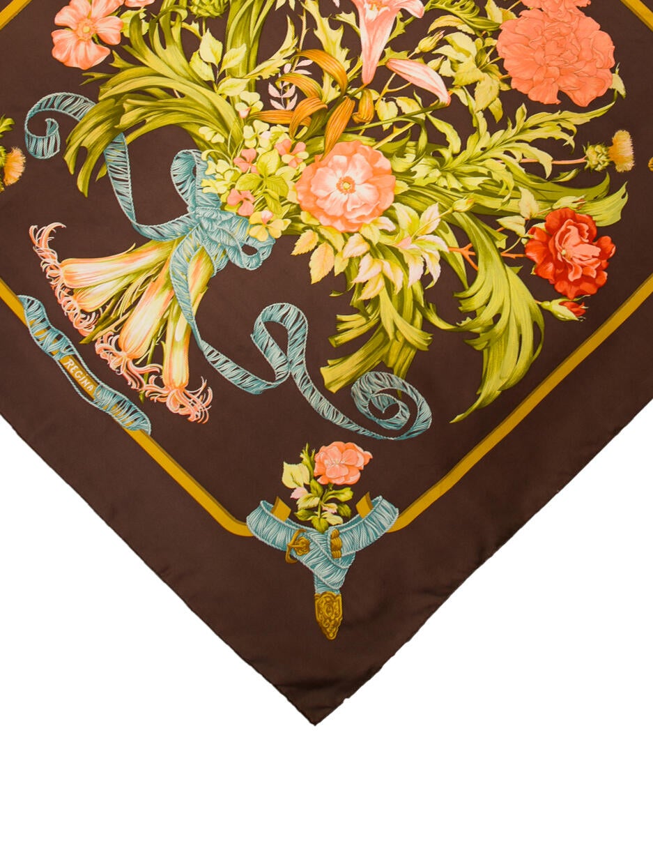 Hermès Regina Silk Scarf