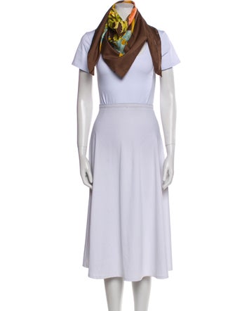 Hermès Regina Silk Scarf