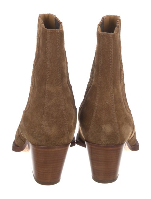 Hermès Vegas Suede Western Boots