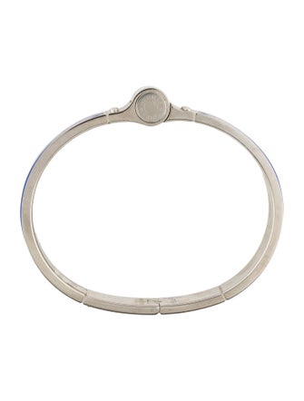 Hermès Narrow Hinged Enamel Bangle