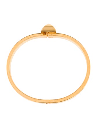 Hermès Enamel Mini Clic Medor Bangle Bracelet