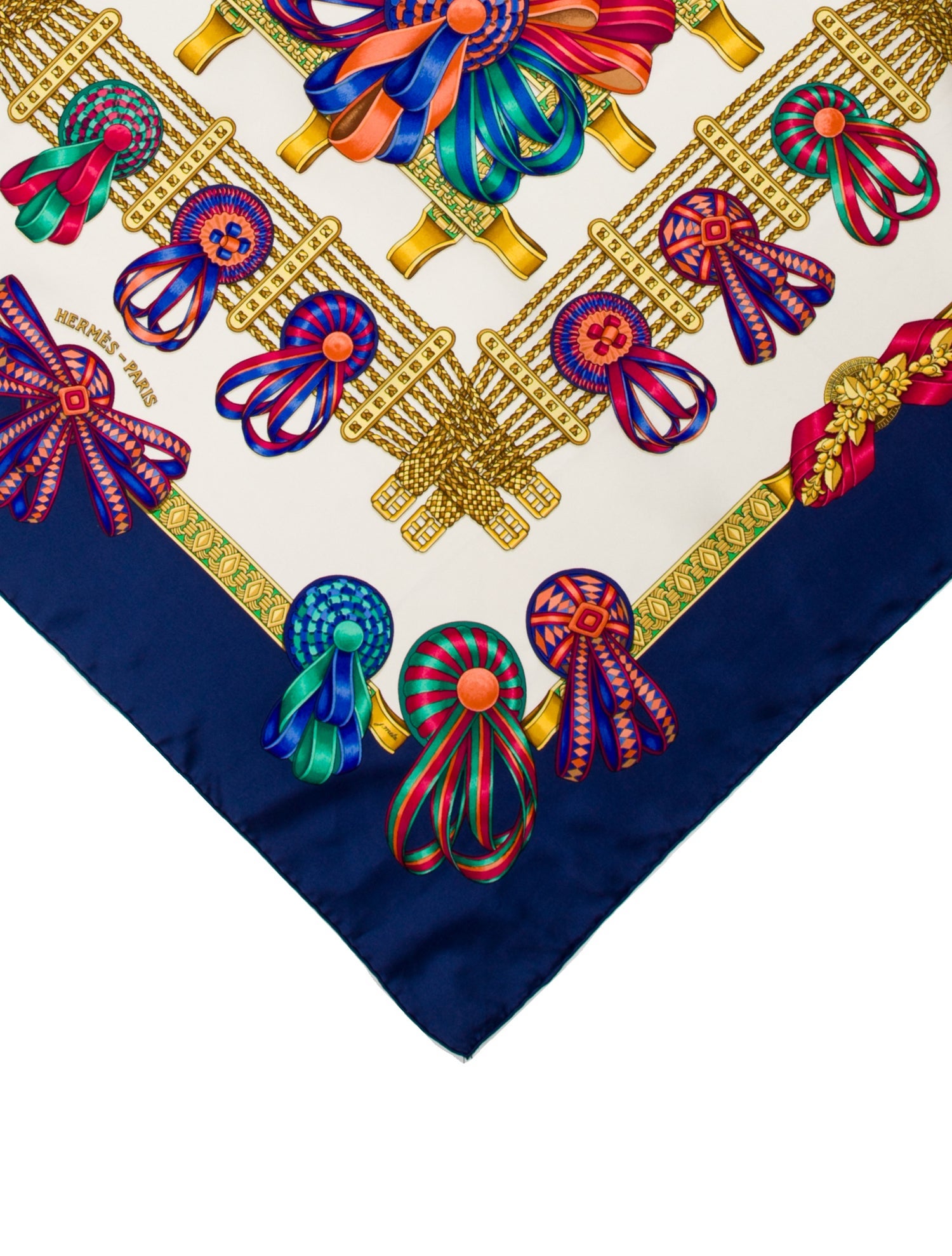 Hermès Les Rubans du Cheval Silk Scarf