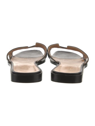 Hermès Oran Leather Flats