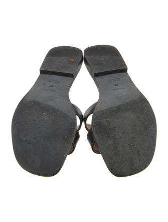 Hermès Oran Leather Flats