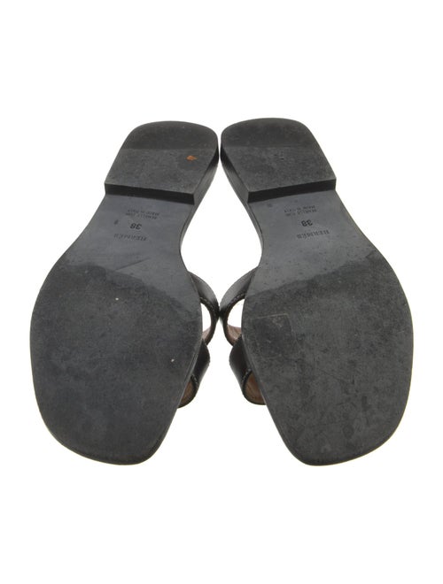 Hermès Oran Leather Flats