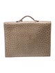 Hermès Ostrich Sac à Depeches 38