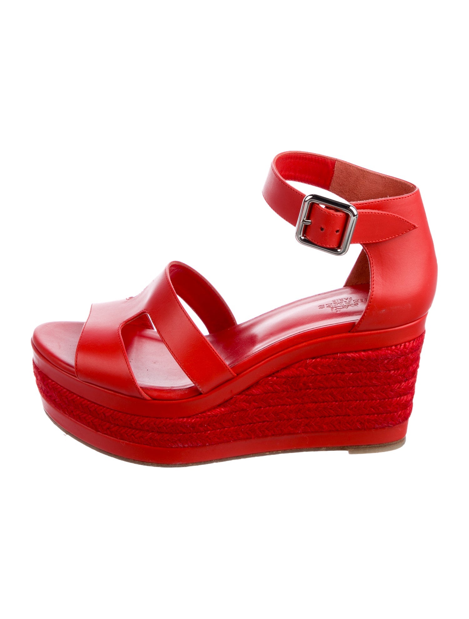 Hermès Ilana Calfskin Espadrilles