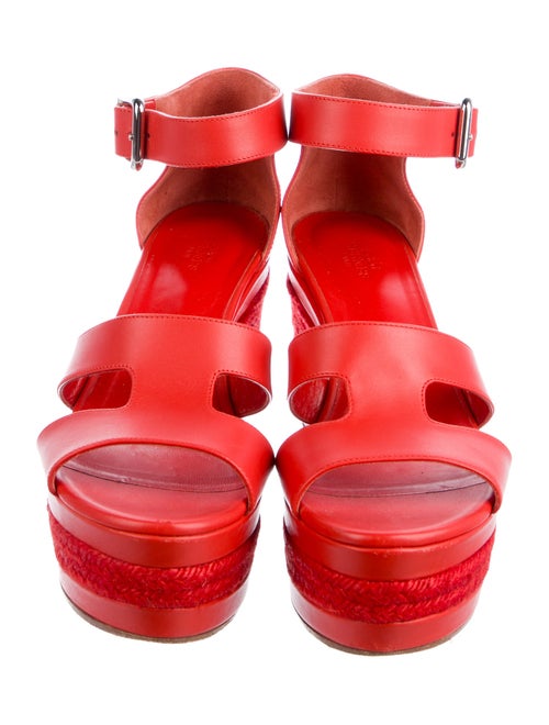 Hermès Ilana Calfskin Espadrilles