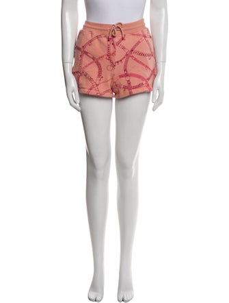 Hermès Printed Mini Shorts