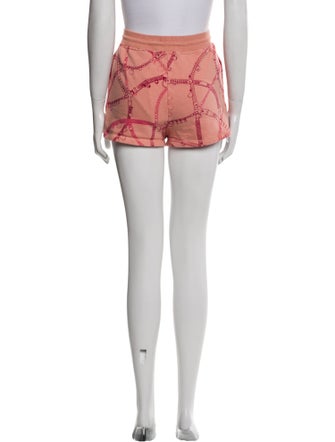 Hermès Printed Mini Shorts