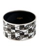 Hermès Extra Wide Enamel Bangle Bracelet