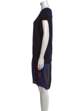 Hermès Cashmere Knee-Length Dress