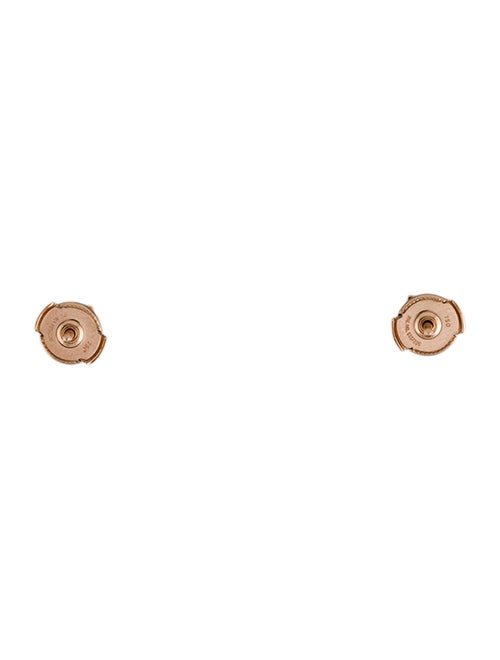 Hermès 18K Diamond Clou d'H Stud Earrings