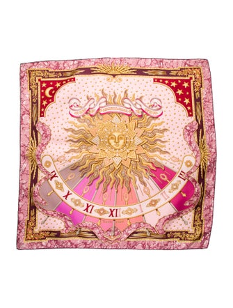 Hermès Gloria Soli Silk Scarf