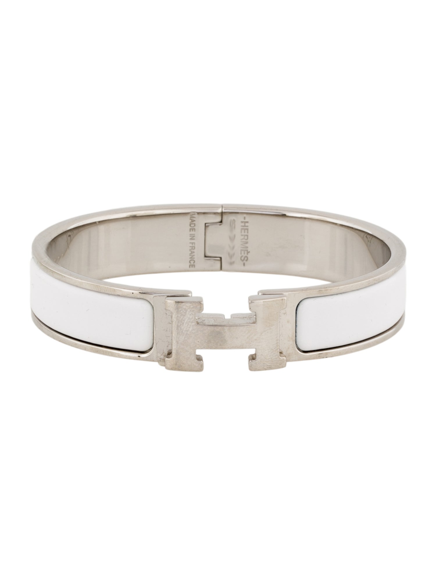Hermès Enamel Clic H Bracelet