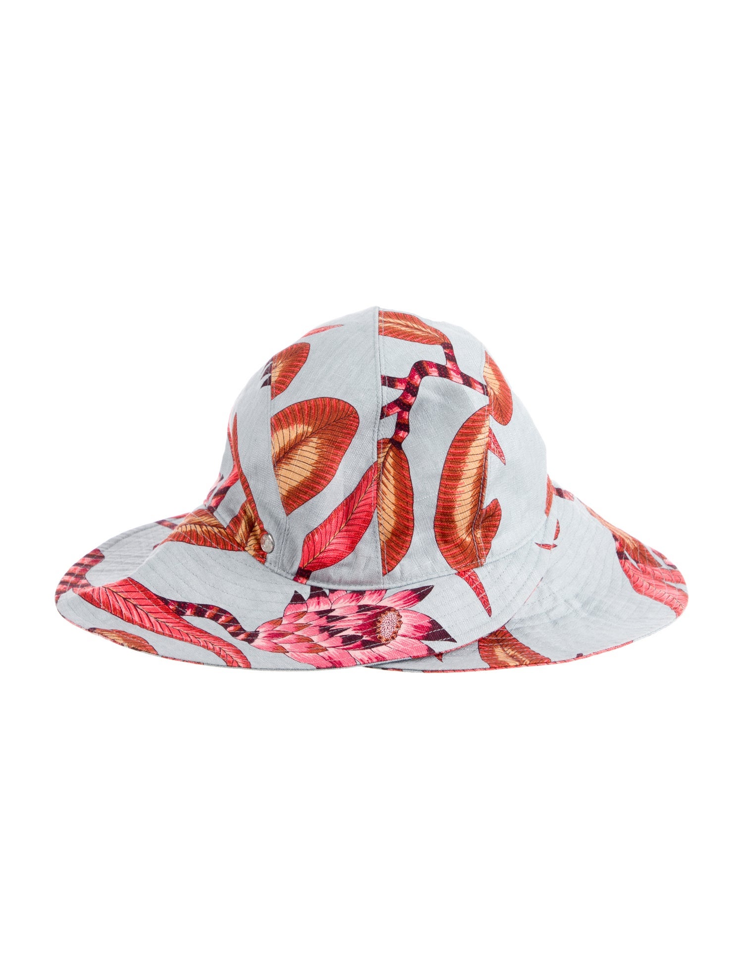 Hermès Fleurs Savana Printed Hat