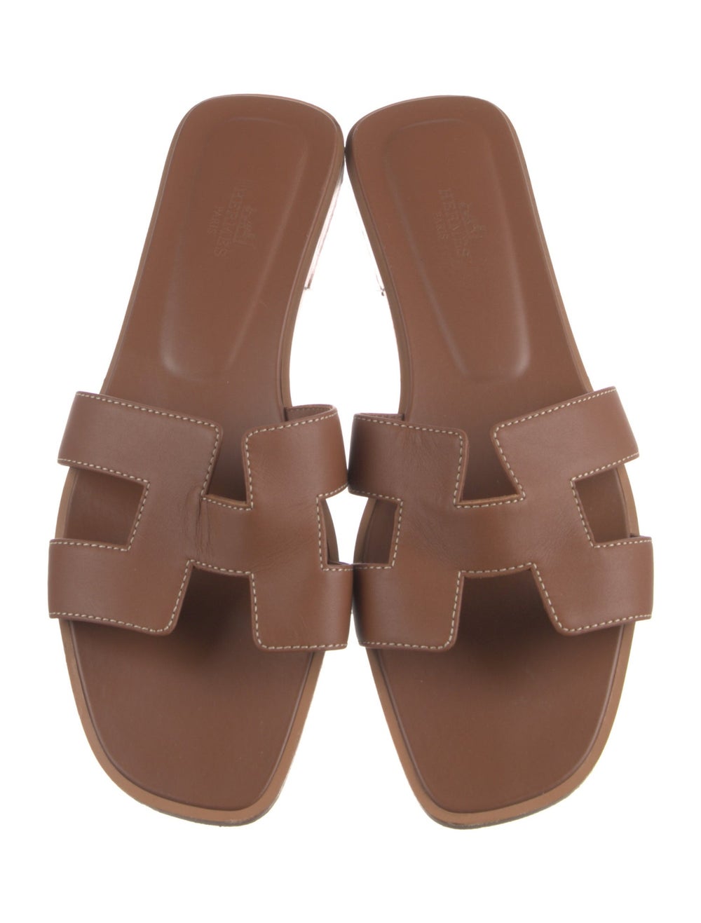 Hermès Oran Slides From the 2023 Collection Brown… - image 3