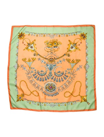 Hermès Parures Des Sables Silk Scarf Silk Scarf