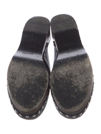 Hermès Carlotta Leather Mules