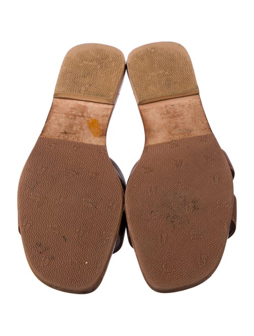 Hermès Oran Leather Slides