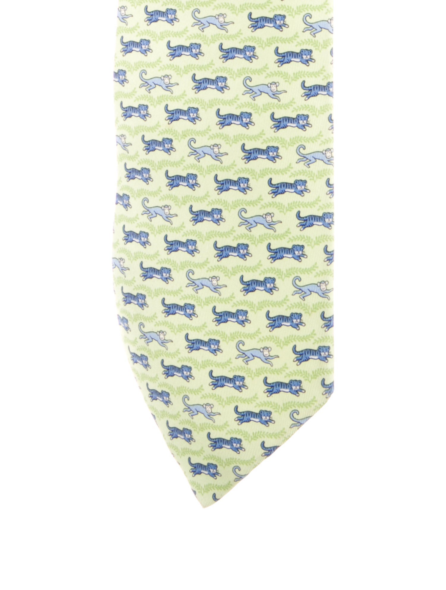 Hermès Silk Patterned Tie