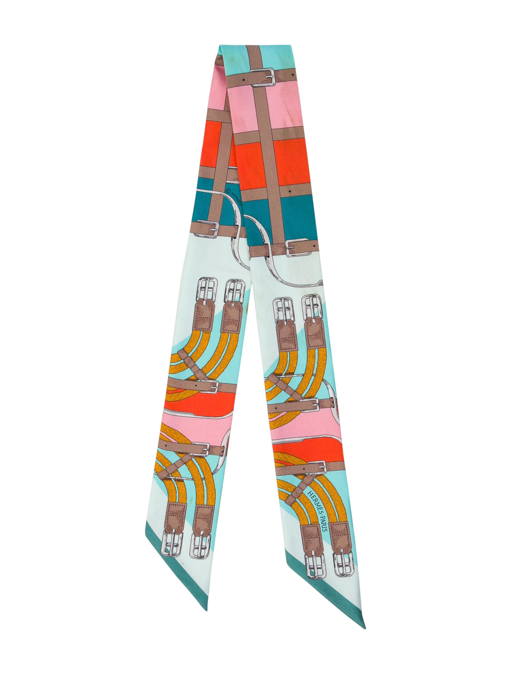 Hermès Mors a Jouets Twilly Scarf
