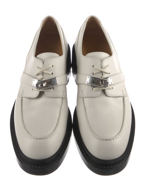 Hermès First Derby Leather Oxfords