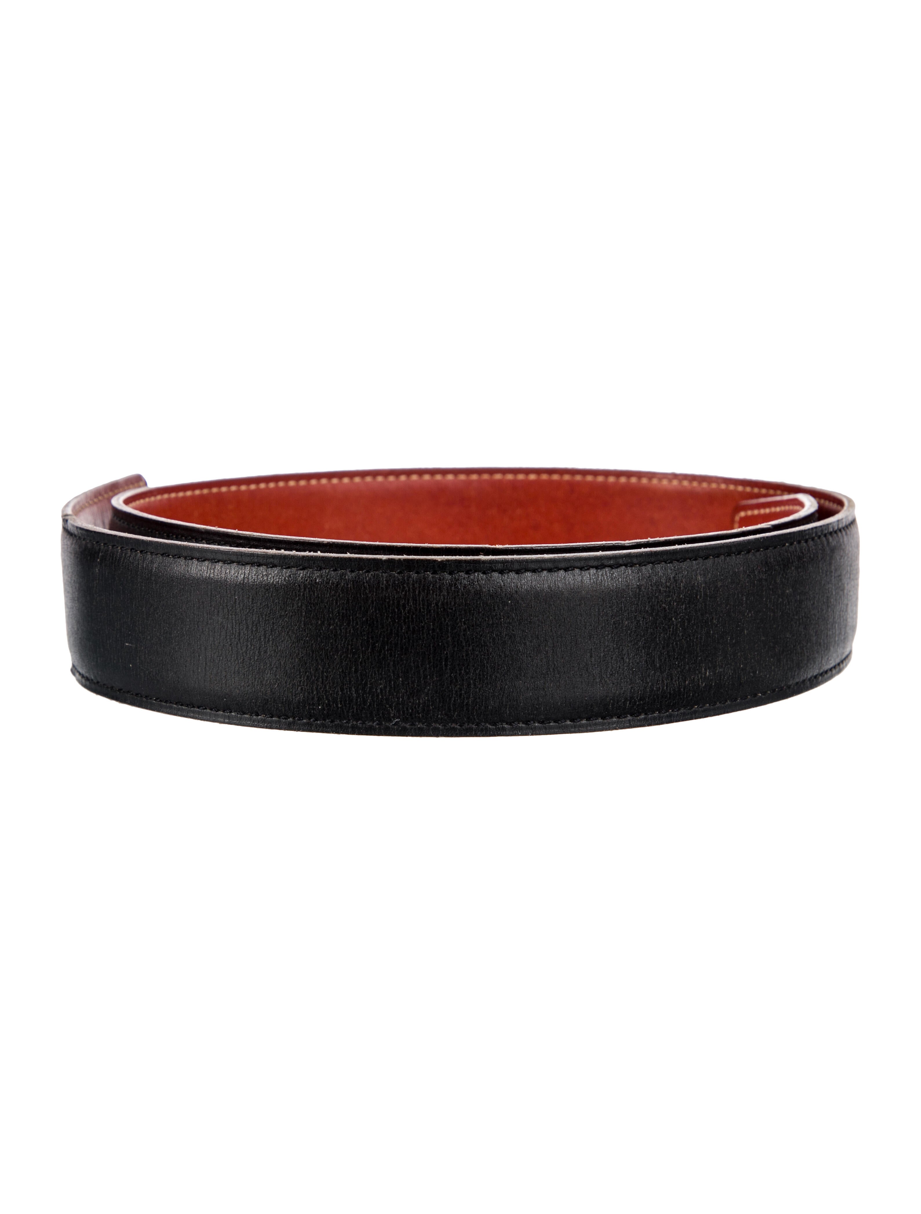 Hermès Reversible 32 mm Belt Strap Belt Strap