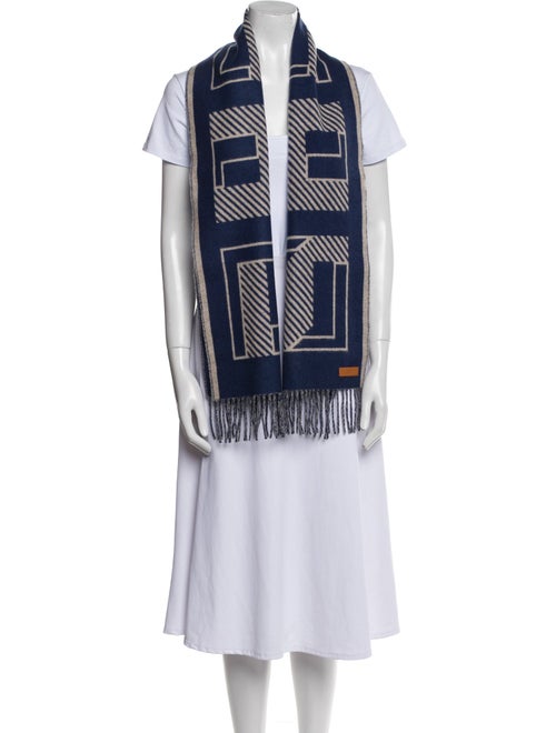 Hermès Casaque Lettres au Carre Cashmere Scarf