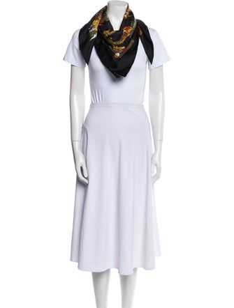 Hermès Au Fil de la Soie Silk Scarf