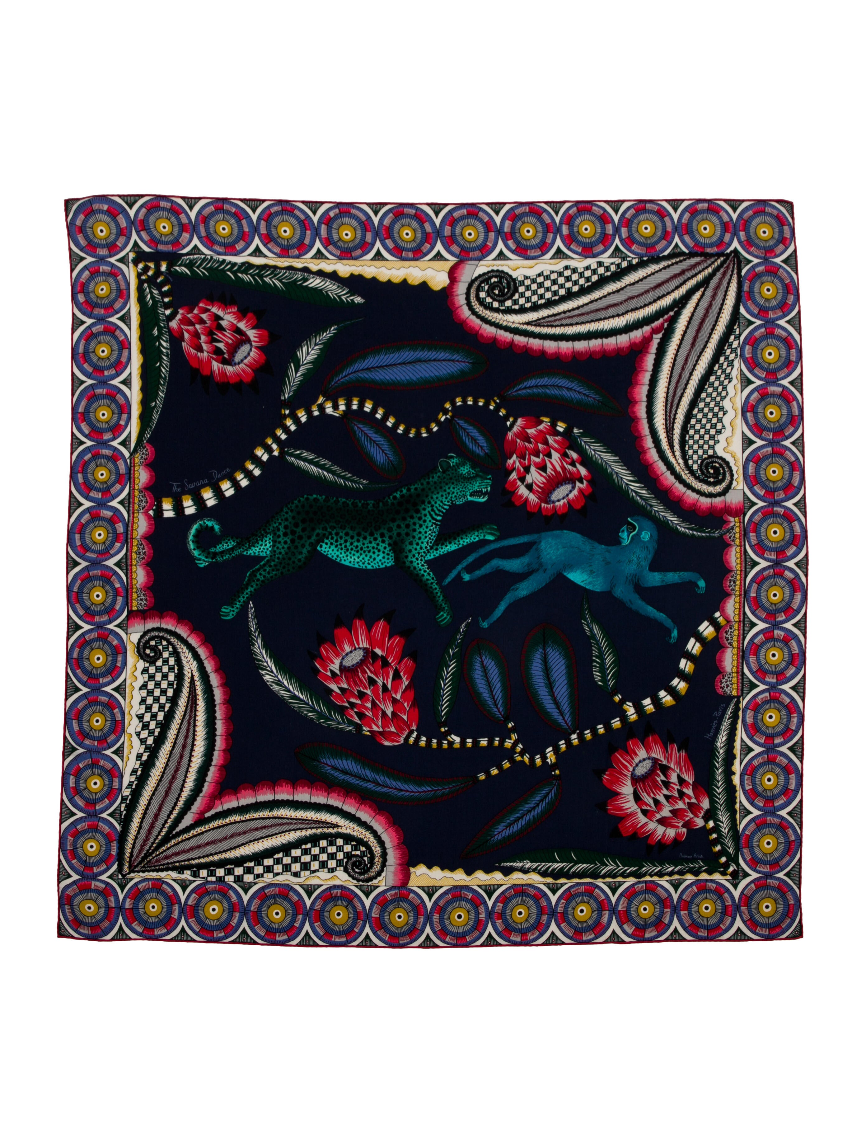 Hermès The Savana Dance Cashmere Shawl