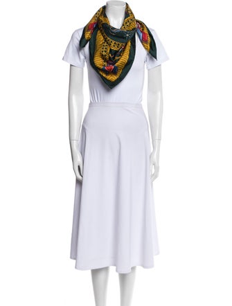 Hermès Voitures Paniers Silk Scarf