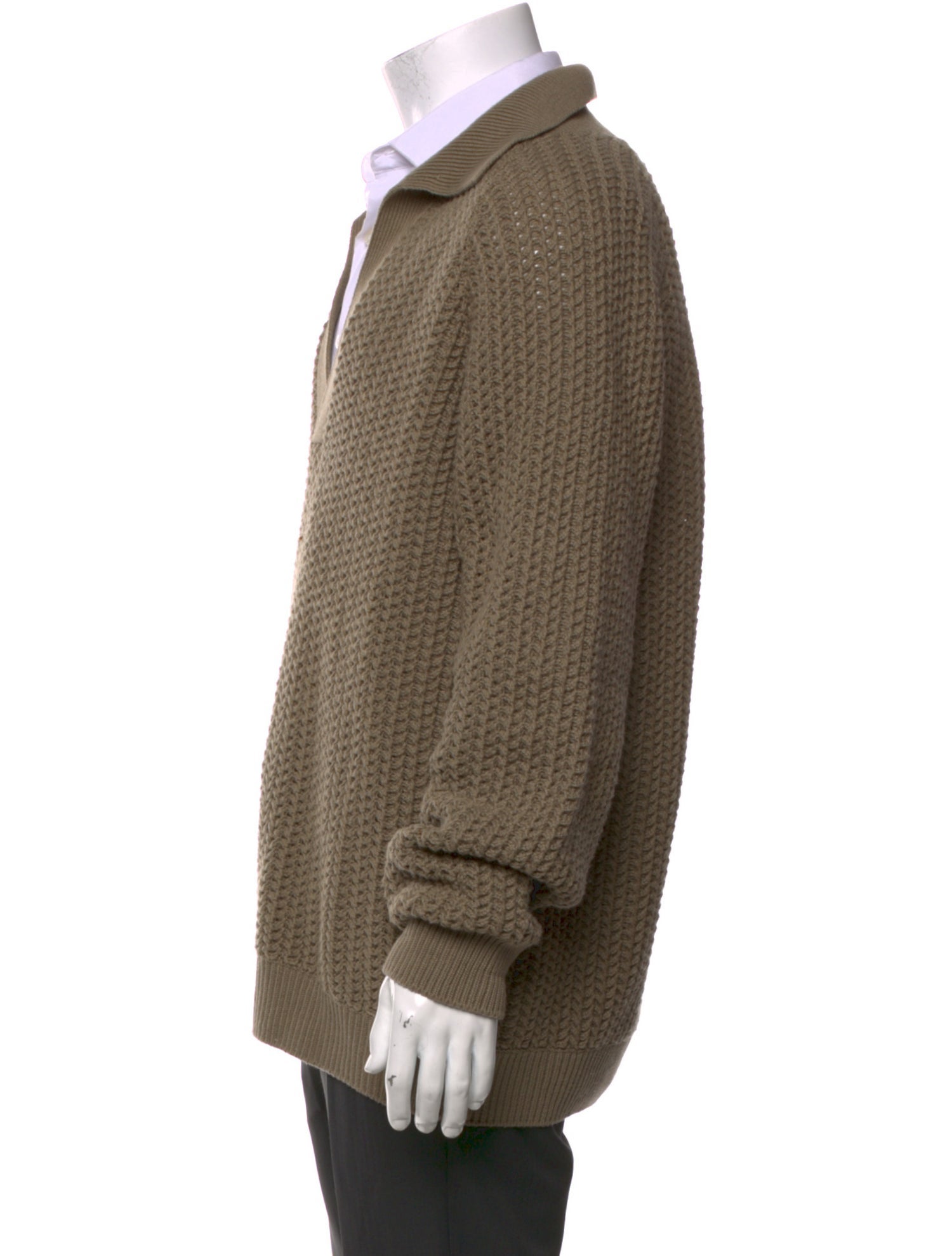 Hermès Collar Long Sleeve Pullover