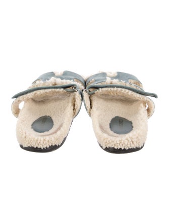 Hermès Chypre Suede Slides