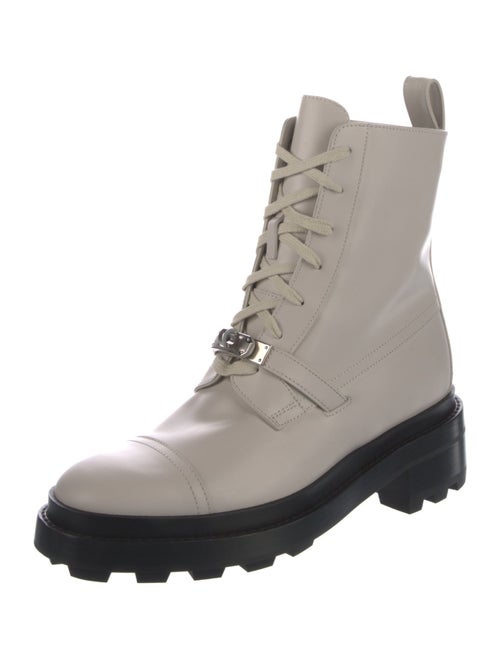 Hermès Funk Calfskin Combat Boots