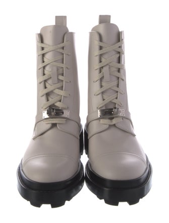 Hermès Funk Calfskin Combat Boots
