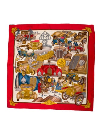 Hermès Automobile Silk Scarf