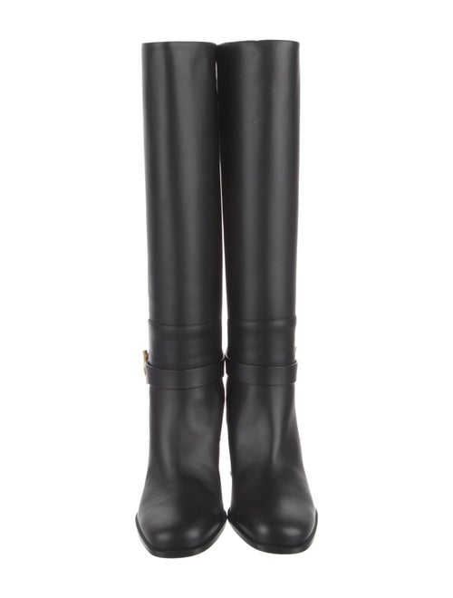 Hermès Justine 50 Leather Riding Boots