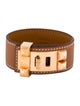 Hermès Leather Collier de Chien 24 Wrap Bracelet