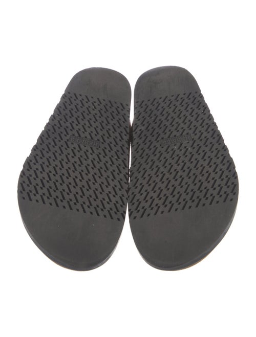 Hermès Go Mules Suede Slippers