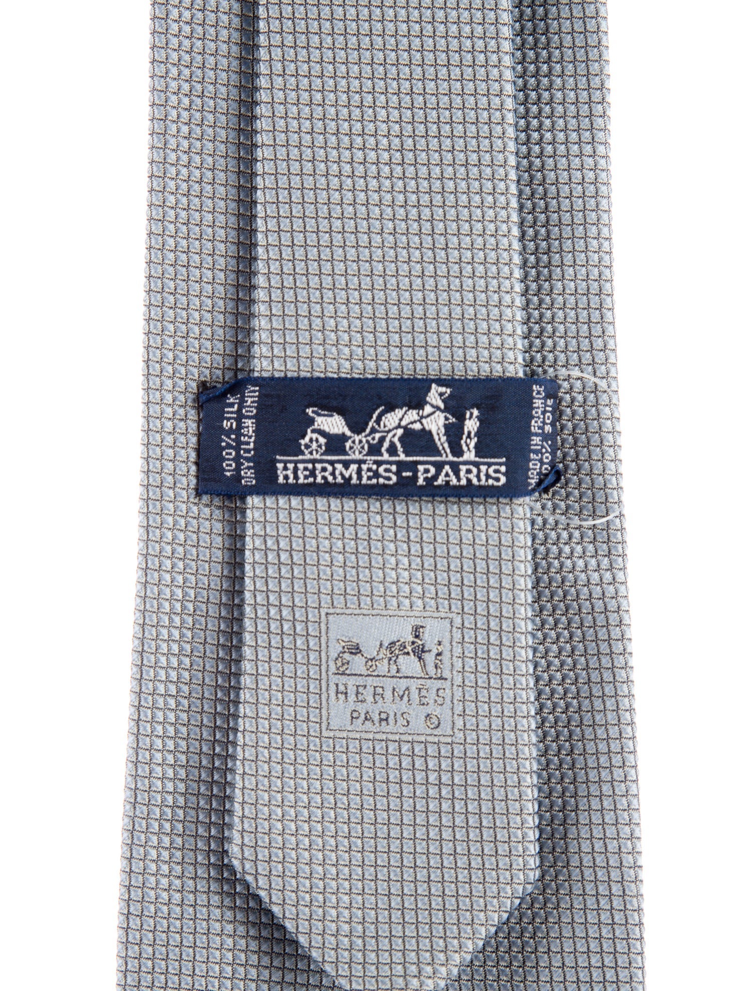 Hermès Silk Printed Tie