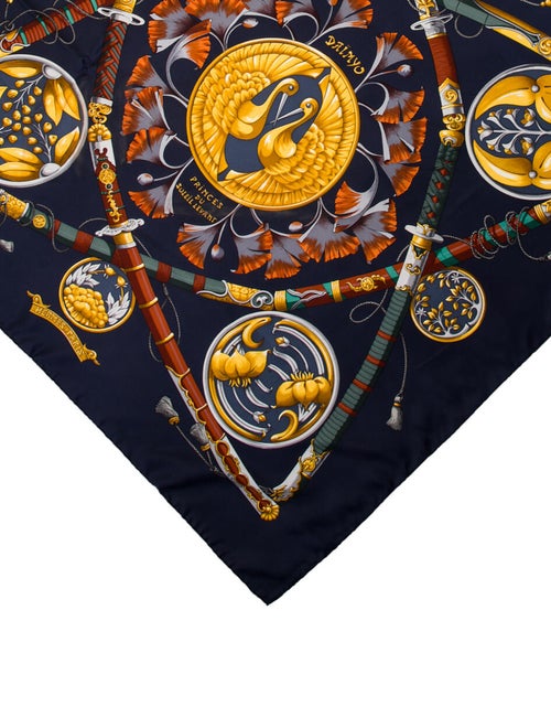 Hermès Princes du Soleil Levant Silk Scarf