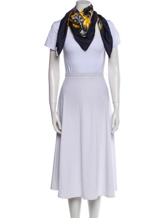 Hermès Princes du Soleil Levant Silk Scarf