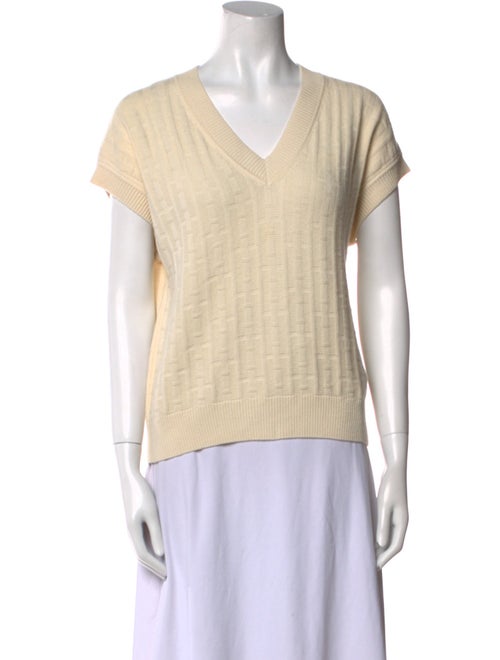 Hermès Virgin Wool V-Neck Sweater