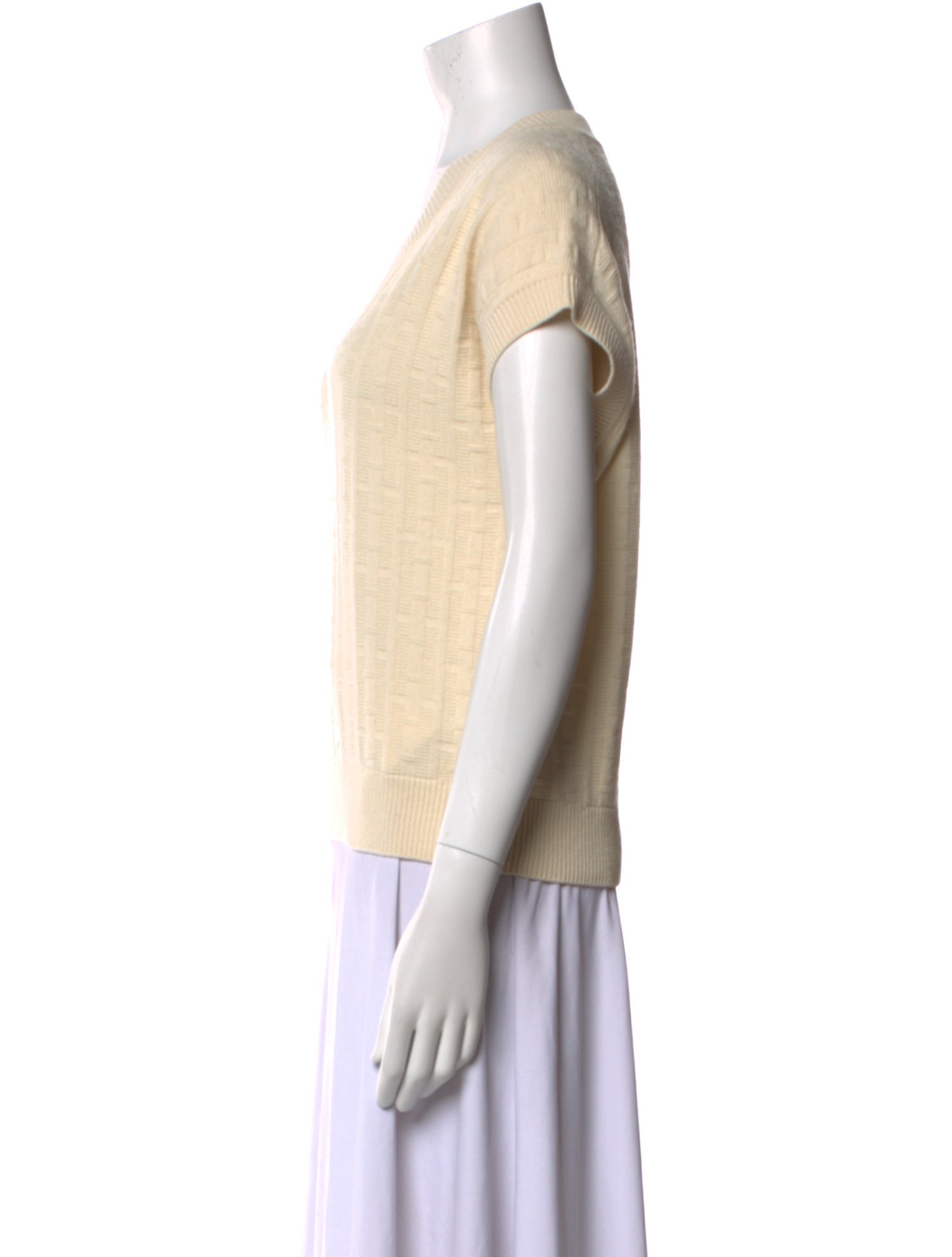 Hermès Virgin Wool V-Neck Sweater