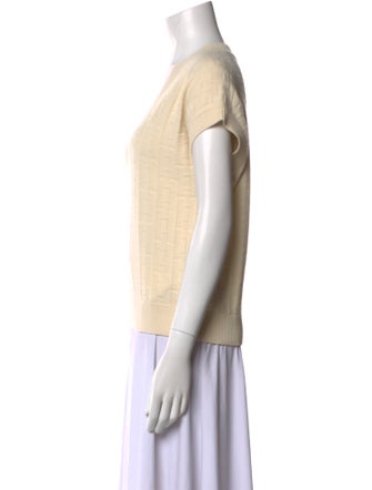 Hermès Virgin Wool V-Neck Sweater