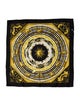 Hermès Dies Et Hore Pocket Square Silk Scarf